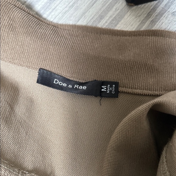 Doe & Rae Corduroy Mocha Colored Jacket Size M - Picture 7 of 7